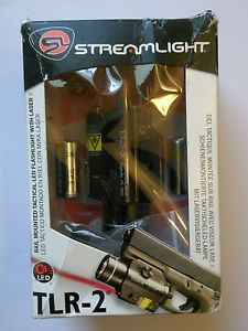 Streamlight 69120 TLR-2 C4 LED with laser sight flashlight Rail Mounted Weapon,
