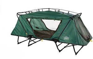 Camping Tent Cot with Rainfly and Steel Frame Outdoor Gear