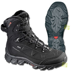 Salomon Men's Trekking Boots Winter shoes NYTRO GTX black