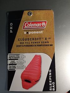 Coleman Exponent Cloudcroft -20 down sleeping bag