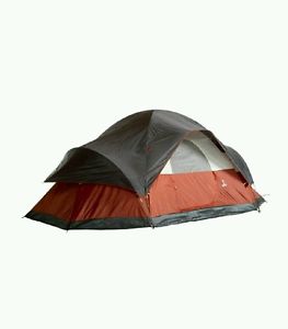 Tent Canyon 8-Person Red Privacy Removable Walls Three Separate Rooms New