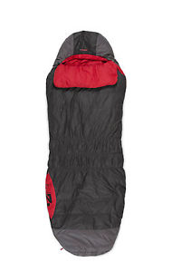 Nemo Nocturne 30 Sleeping Bag (750 Down)-Graphite/Red-Long