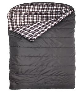 TETON Sports Fahrenheit Mammoth 0F Queen Size Sleeping Bag, Grey