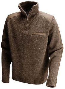 Fjäll Räven Koster Sweater,Size S,Black Brown 90487
