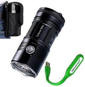 Nitecore TM06S 4000 Lumen CREE LED Tiny Monster Flashlight/Searchlight With USB