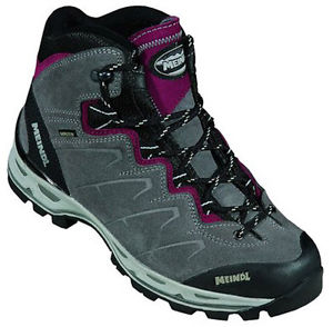 Meindl Minnesota Lady GT Gr. 8,5 (42,5), Neu, UVP 189,95 €, Hellgrau/Brombeere