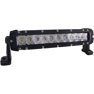 RACE SPORT RS-HD-SR10 Single-Row Cree(R) Spotlight Bar (10"; 50 Watts; 5,000 Lum