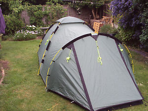Khyam Biker Rapidex Popup Quick Erect 3 Berth Dome tent NEW UNUSED