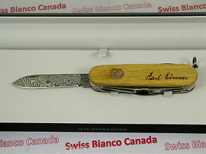Victorinox 2013 Limited Edition Damascus Elsener Explorer Swiss Army Knife #4667