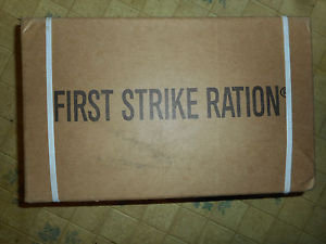 1Case New First Strike Ration Rare MRE FOOD EMERGENCY MEAL READY TO EAT Menu 1-9