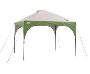 Coleman 10'x10' Instant Straight Leg Canopy Gazebo 100 sq ft Coverage Easy Setup
