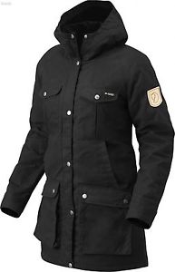 Fjäll Räven Greenland Parka W, Black, Size L 89259