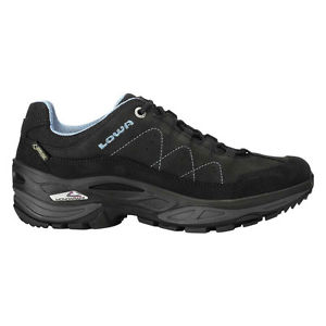 Lowa Ladies Walking Hiking Boots Toro II GTX LO black/turquoise