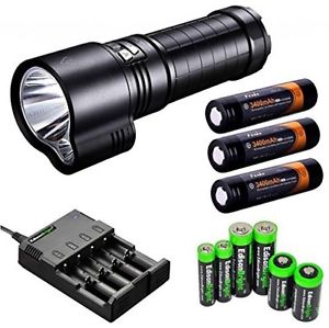 FENIX TK51 1800 Lumen Dual Beam CREE XM-L2 U2 LED Flashlight With 3X Fenix 4
