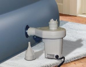 Simmons Beautyrest Skyrise 20-Inch Queen Pillow Top Express Air Bed with Pump