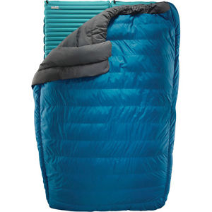 Therm-A-Rest Doppelt, Single Schlafsäcke Daunenschlafsack Daunendecke Blau neu
