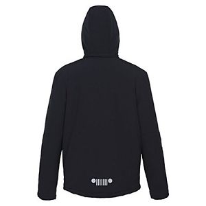 Jeep Man Functional Thermo Jacket With Detachable Hood Giacca, Black/Graphite Gr