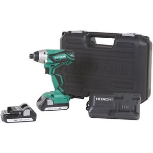 Hitachi WH18DGL Impact Driver 18V Li-Ion Green/Black