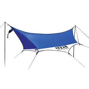 ENO Super Fly Utility Tarp Outdoor Camping Protection Ripstop Nylon Royal/White