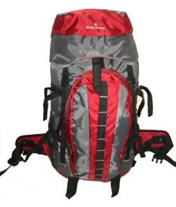 Case Lot10Pcs Wholesale Red 3200ci alum frame Camping Hiking Backpack-LM152M