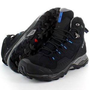 Salomon Mens Conquest GTX GoreTex Waterproof Walking Boots Black