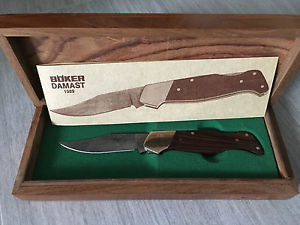 Böker Jahresmesser 1989 Damast (limitiert auf 999 Stück)