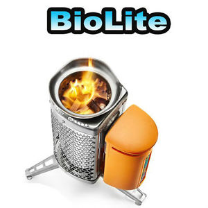 BioLite CampStove, Eco-friendly Wood Fuel Stoves with USB charger