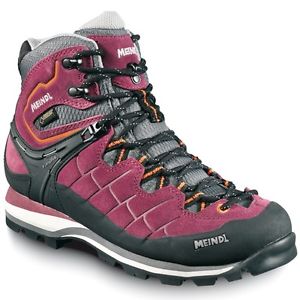 Meindl Litepeak GTX Damen Wanderschuh Trekkingschuh brombeer/orange