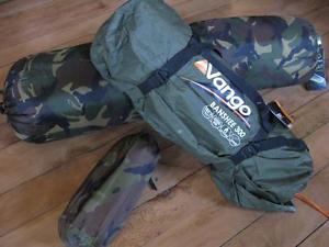 Vango Bunshee 300 Pine Three(3) Persons Tent & Camping Gear Lot. New.