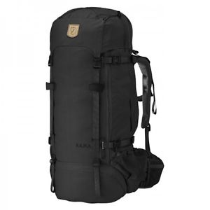 Fjäll Räven Kajka 85 schwarz | moderner Wanderrucksack mit hohem Tragekomfort