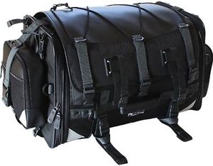 New TANAX MOTOFIZZ Camping Seat Bag 2/Black (capacity variable 59⇔75L) MFK-102