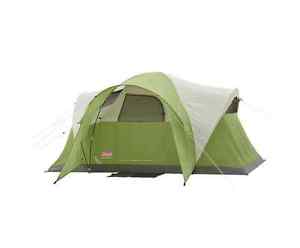 New Green Portable Outdoor Camping Cabin Tent for 6 person Family Hiking Fishing