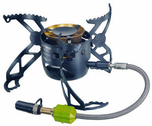 Optimus Nova Plus + Outdoor Multifuel Cooking Stove - For Camping & Hiking