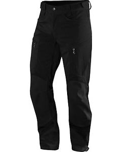 Haglofs Rugged II Berg hose Wahr Schlicht Schwarz XL Kurzes bein mit