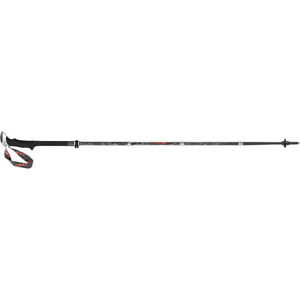 Leki Micro Vario Carbon Unisex Adventure Gear Walking Poles - Black Red One Size