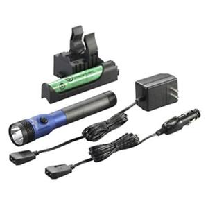 Streamlight 75486 Blue Ds Stinger Led Hl Ac-Dc With Piggyback Charger 640 Lum