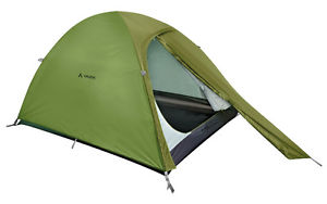 VAUDE CAMPO COMPACT Tent 2 Person 3 season Camping trekking hiking ( Green)