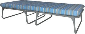 Blantex Heavy Duty Steel Folding Bed with Mat, 3-3/16-Inch