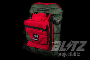 SUPREME X THE NORTH FACE TNF STEEP TECH BACKPACK OLIVE SS16