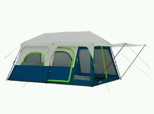 Brand New Camp valley 10-Person Instant Out Door Cabin Tent  in 60 Seconds