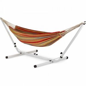 Stansport Brazilian Hammock Stand Combo Outdoor Backyard Poolside Holds 225lb