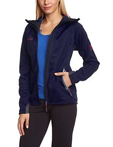 Mammut, Giacca con cappuccio Ultimate Donna, Blu (Dark Indigo/Indigo), L