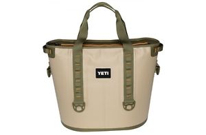 YETI HOPPER 40 SOFT SIDED PORTABLE COOLER*FIELD TAN/BLAZE ORANGE*NEW COLOR*