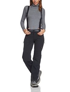 Mammut, Pantaloni Donna Base Jump Touring, Nero (Black), 38