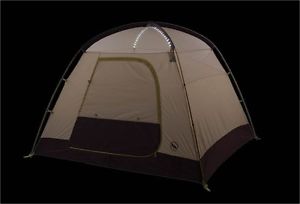Big Agnes Yellow Jacket 4 Person mtnGLO Tent w/ LED Lights! High Quality Tent!