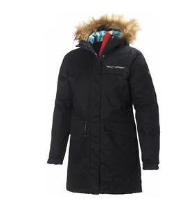 Helly Hansen Damen Coastline Parkajacke schwarz neu