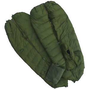Canadian Arctic Sleeping Bag Down Cold Weather Army 4 5 Season - EXCELLENT COND'