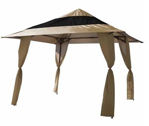 E-Z Up Veranda 12'x12' Slant Leg Instant Canopy Lightweight 144 sq. ft. Coverage