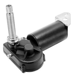 Ongaro Heavy Duty 3.5" 12V 2-Speed Wiper Motor - Chrome Plated Brass Shaft Housi