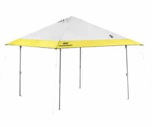 Coleman 10' x 10' Staight Leg Instant Canopy Shelter 100 sq. ft Coverage Quick